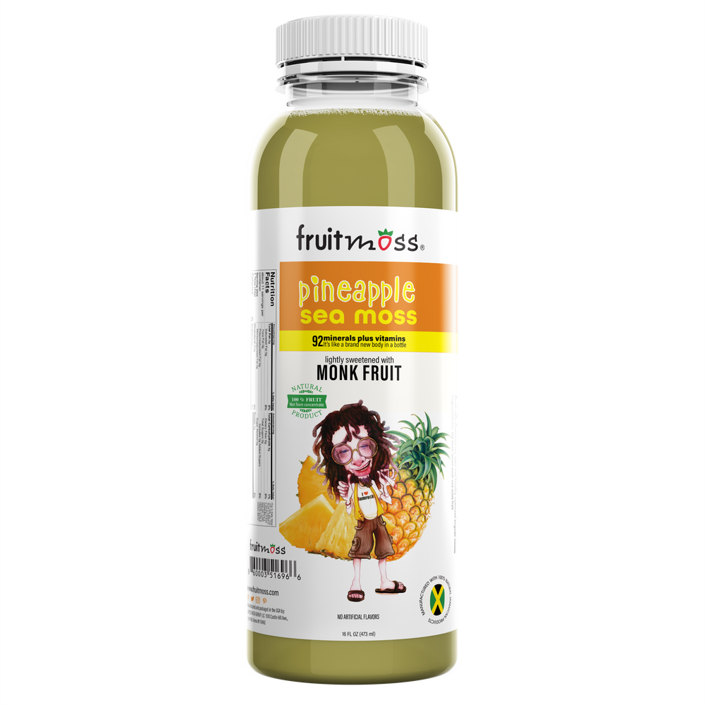 FruitMoss Pineapple Sea Moss Drink (16 fl oz)