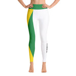 #BUMBOCLAAT Yoga Leggings - I love Jamrock Krazee Rasta Authentic Jamaican Products